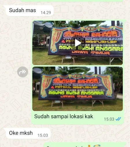 Pengiriman Papan Bunga Kledungkradenan Banyuurip